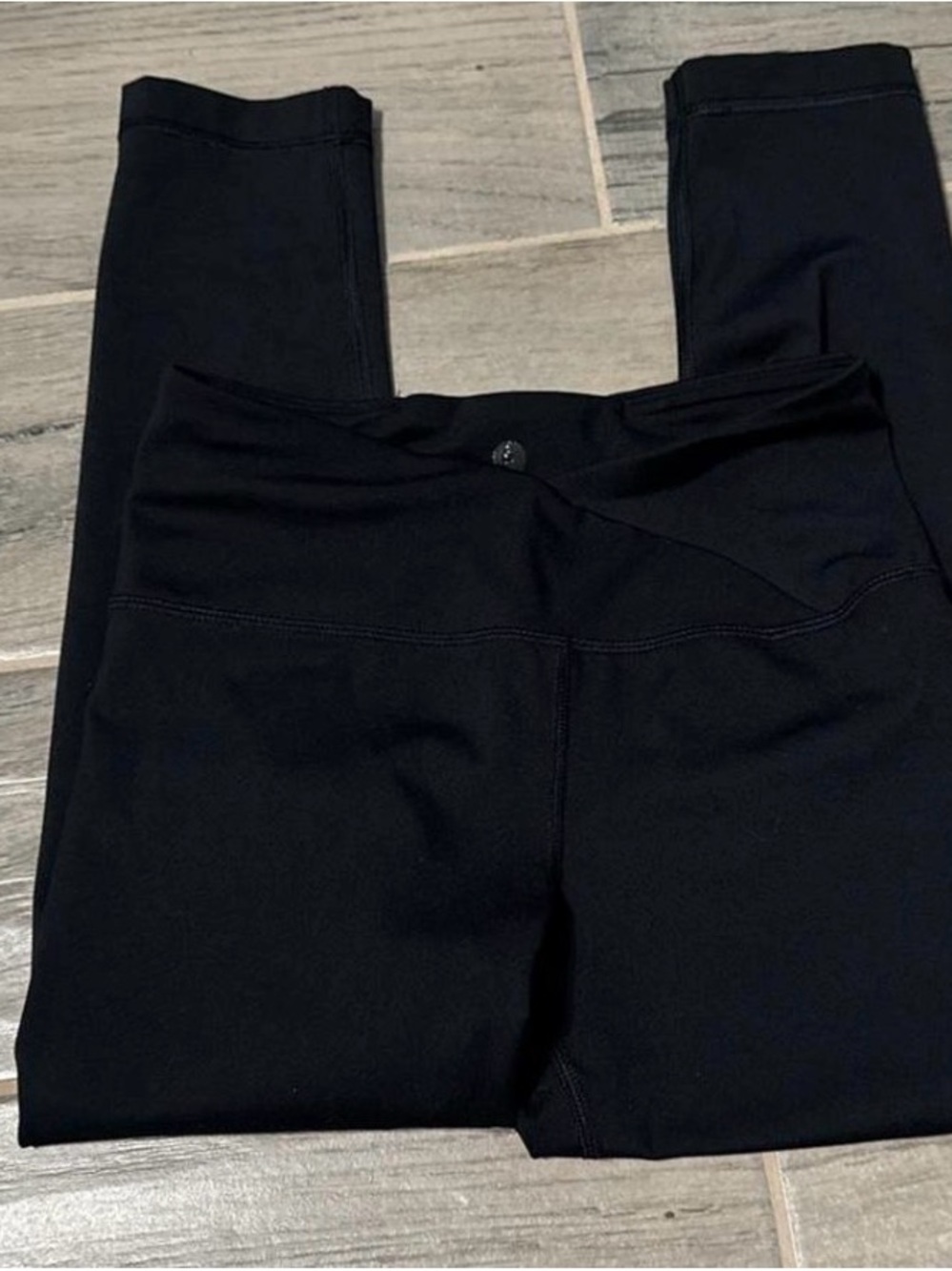 Black High-Rise Yoga Leggings
